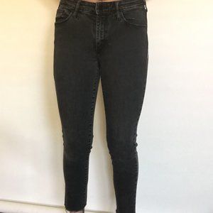 CURVY SKINNY BLACK JEANS